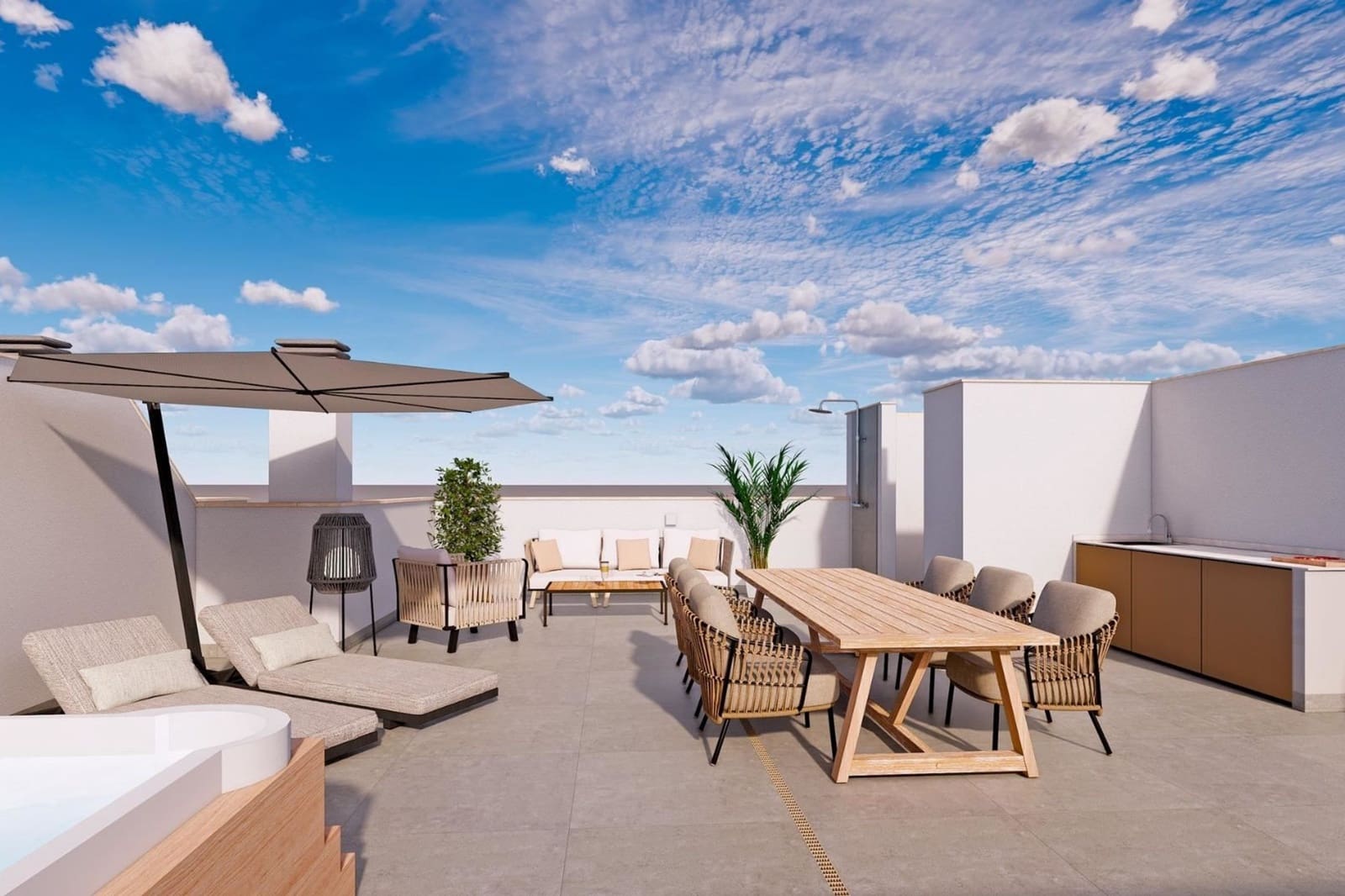 3 chambre Appartement à vendre à Torre de la Horadada avec piscine - 345 000 € (Ref: 10041843)