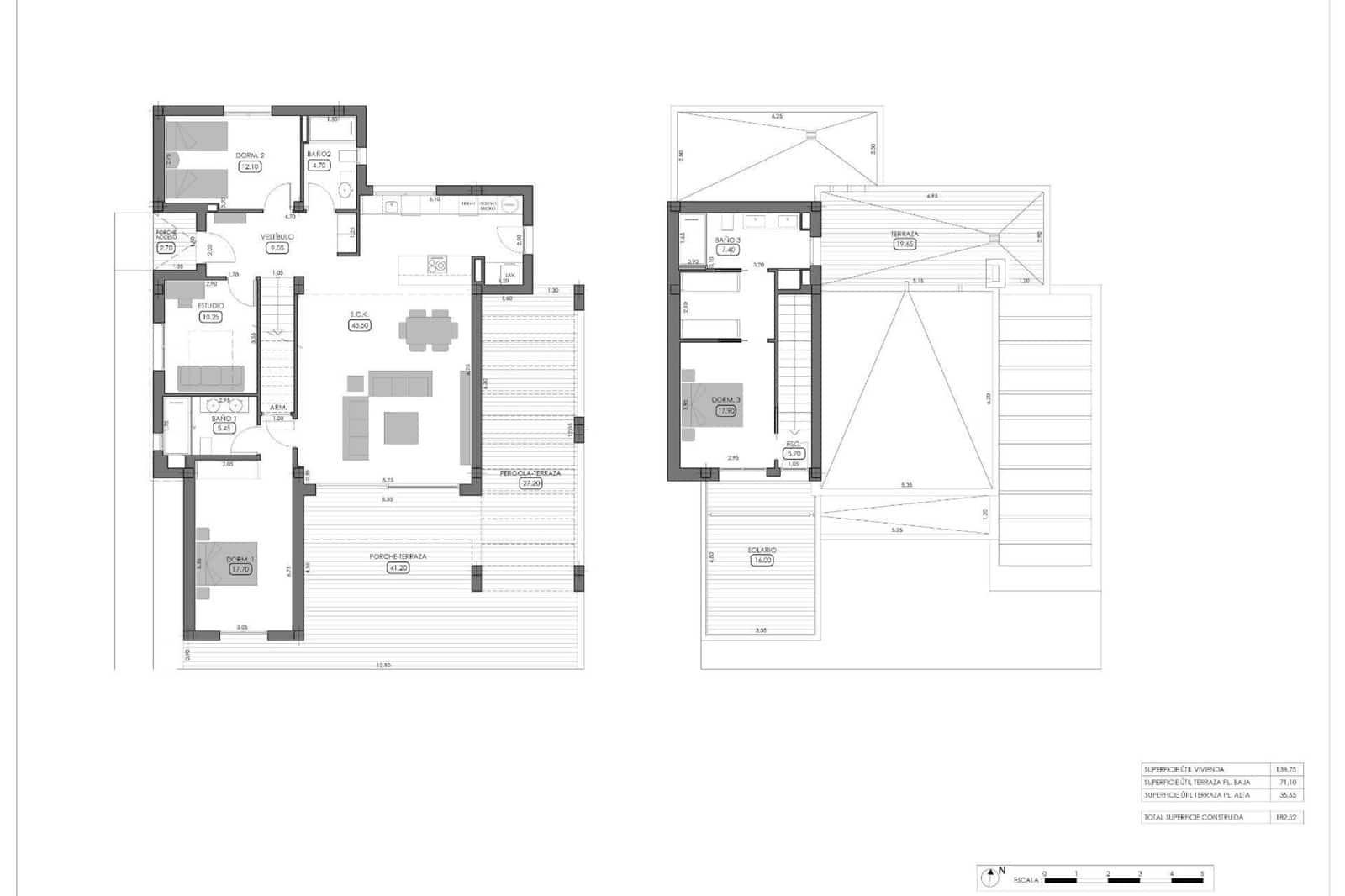 4 makuuhuone Huvila myytävänä paikassa Algorfa mukana uima-altaan - 793 000 € (Ref: 10041999)