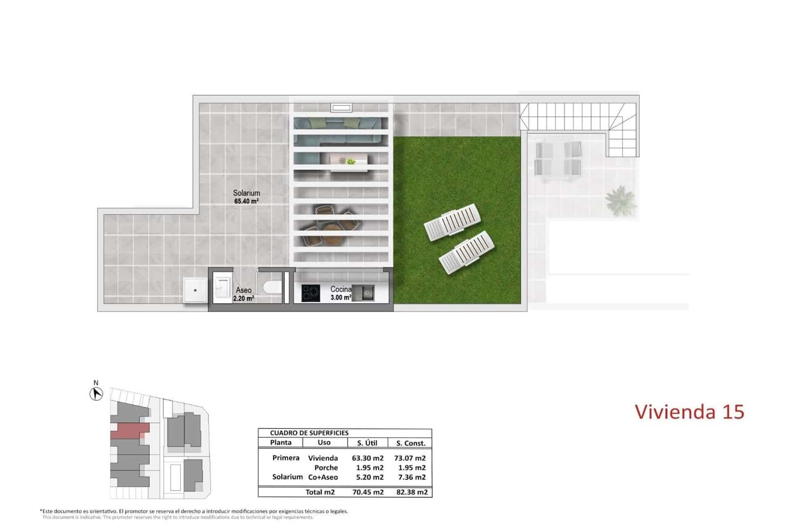 2 bedroom Apartment for sale in Pilar de la Horadada with pool - € 314,900 (Ref: 10043601)