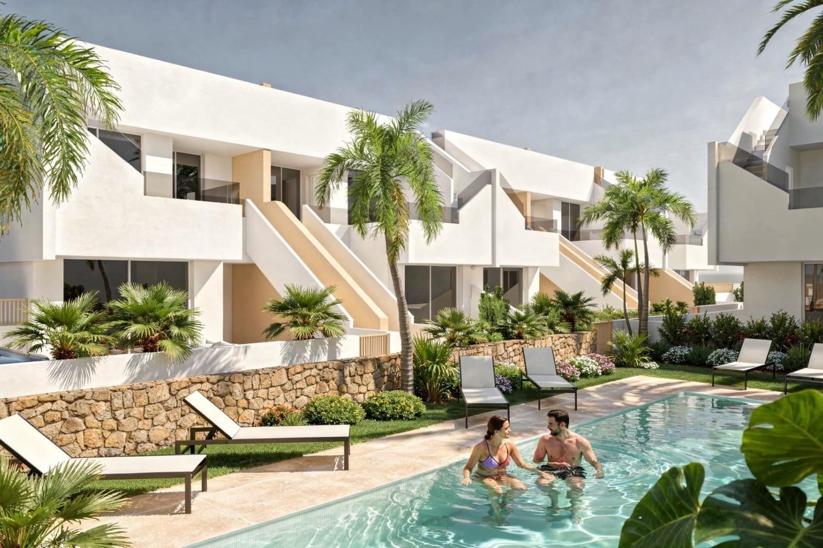 2 bedroom Apartment for sale in Pilar de la Horadada with pool - € 314,900 (Ref: 10043601)