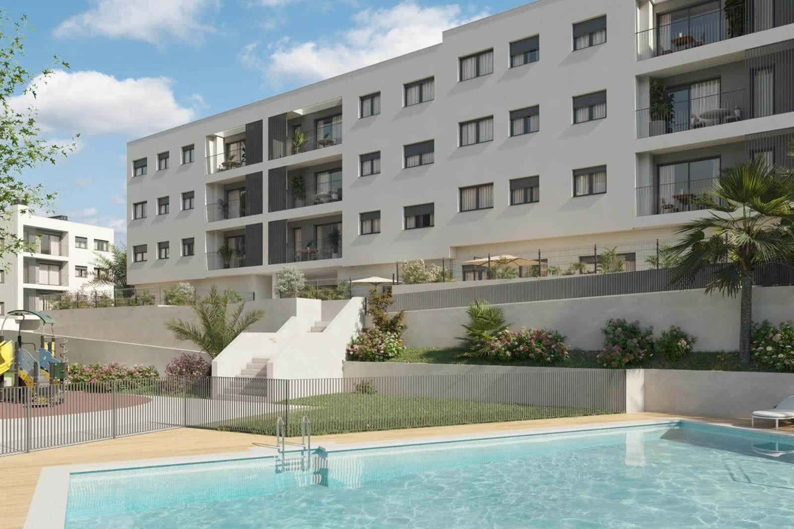 2 Zimmer Apartment zu verkaufen in Alicante / Alacant Stadt mit Pool - 255.500 € (Ref: 10054292)