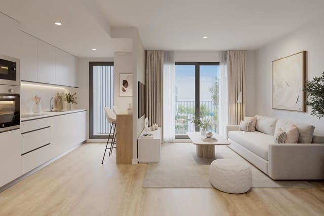 2 Zimmer Apartment zu verkaufen in San Agustín, Alicante / Alacant Stadt mit Pool - 255.500 € (Ref: 10054292)