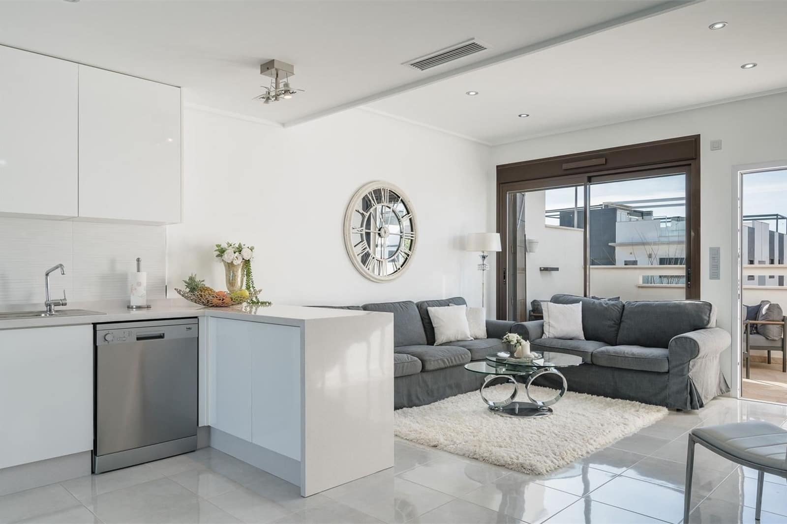 2 quarto Apartamento para venda em Pilar de la Horadada com piscina - 349 000 € (Ref: 10062757)