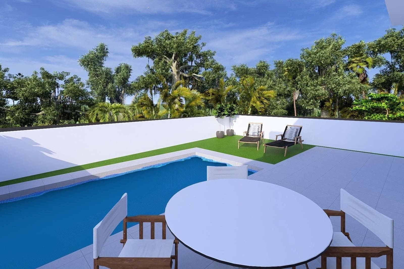 3 sypialnia Willa na sprzedaż w Daya Nueva z basenem - 389 000 € (Ref: 10073340)