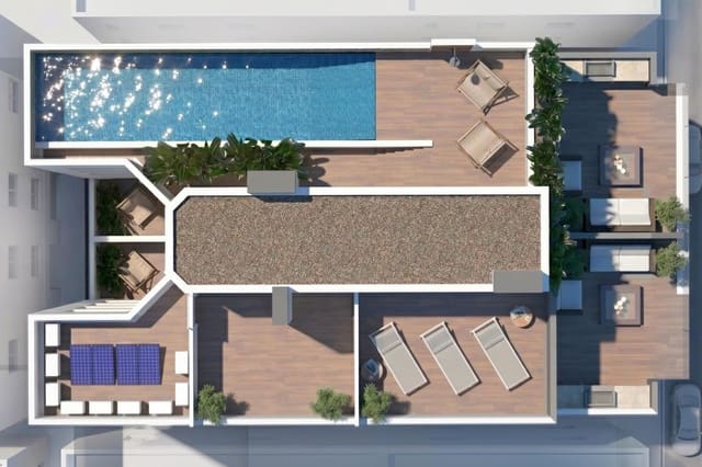 2 soverom Leilighet til salgs i Zona Pueblo, Guardamar del Segura med svømmebasseng - € 215 000 (Ref: 10101103)