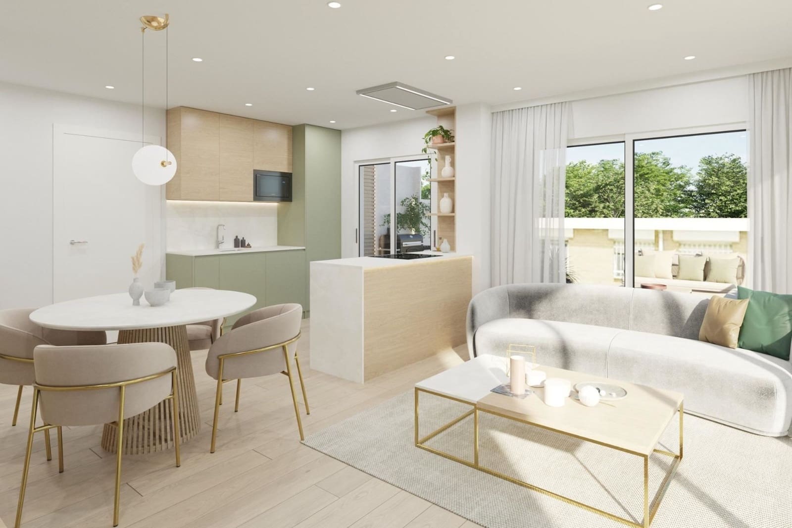 1 soveværelse Lejlighed til salg i Guardamar del Segura med swimmingpool - € 339.500 (Ref: 10113263)