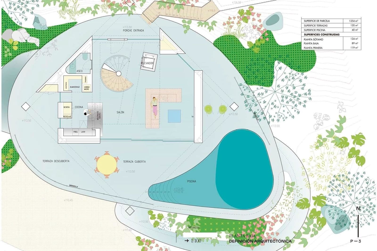 3 soveværelse Villa til salg i Las Colinas Golf med swimmingpool - € 2.365.000 (Ref: 10133488)