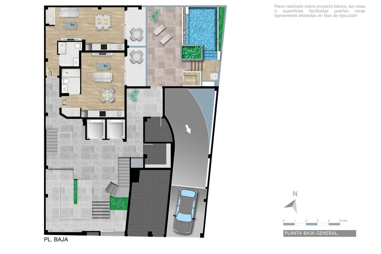Appartement à vendre à Torrevieja avec piscine - 116 000 € (Ref: 10135000)