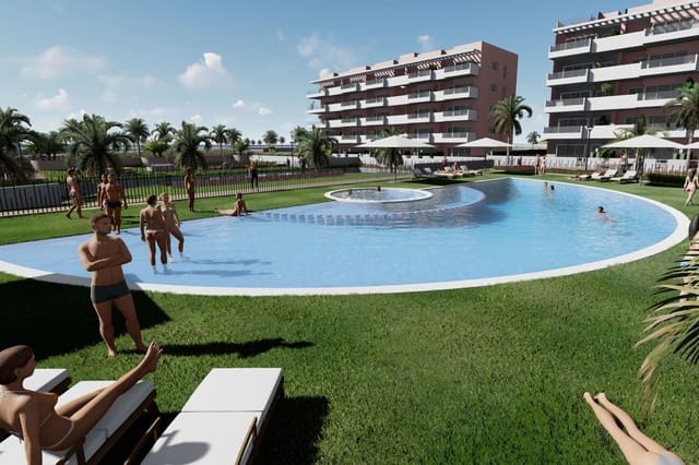 3 quarto Apartamento para venda em El Raso, Guardamar del Segura com piscina - 339 900 € (Ref: 7416262)
