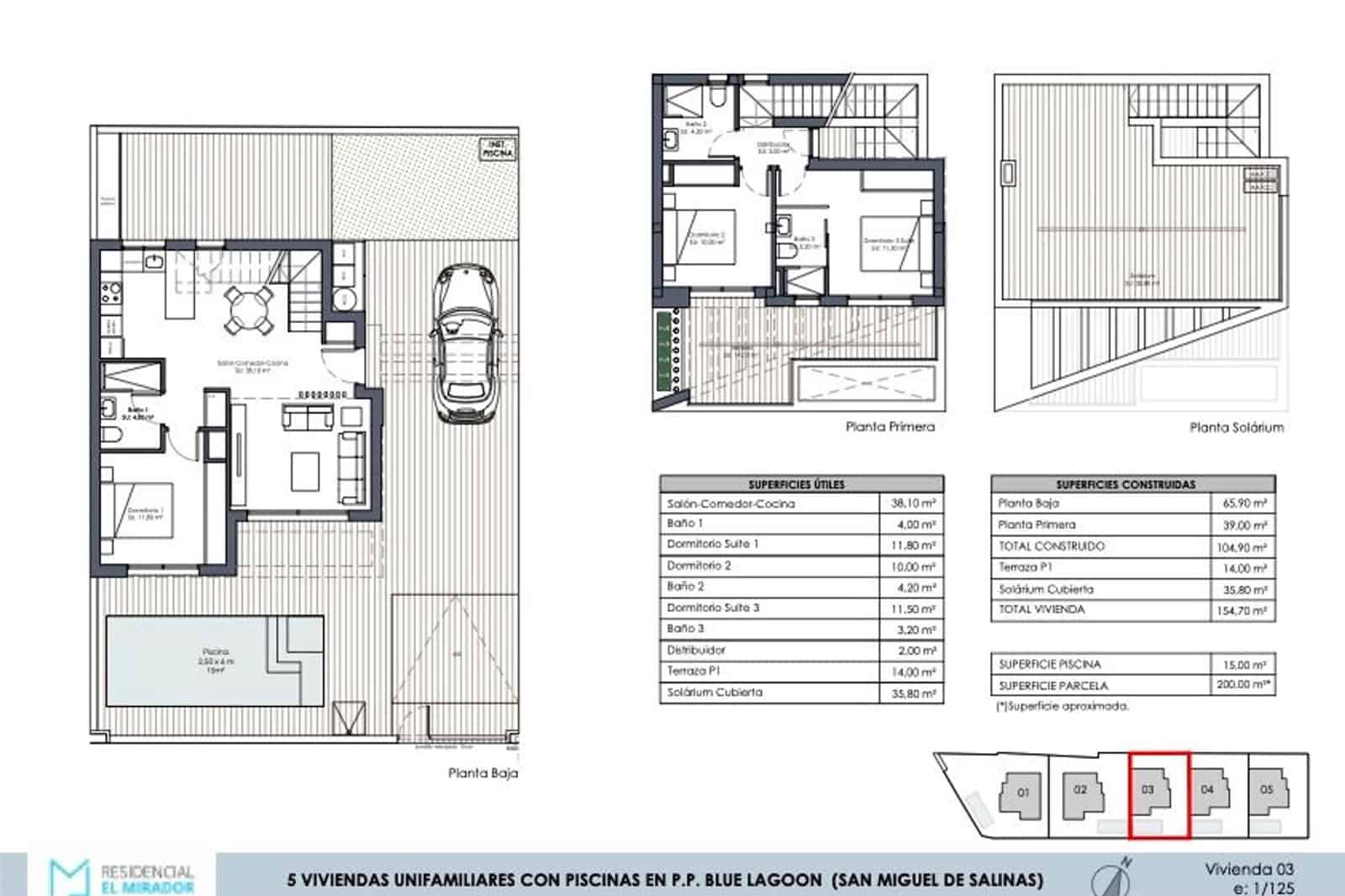 3 soveværelse Villa til salg i Villamartin med swimmingpool - € 359.900 (Ref: 7564578)