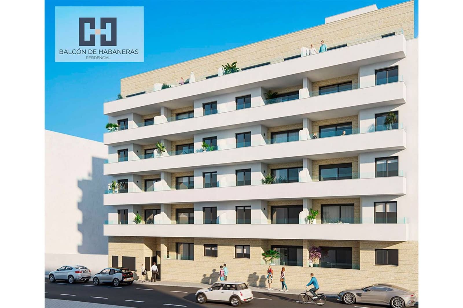 2 bedroom Apartment for sale in Torrevieja with pool - € 315,000 (Ref: 8248190)