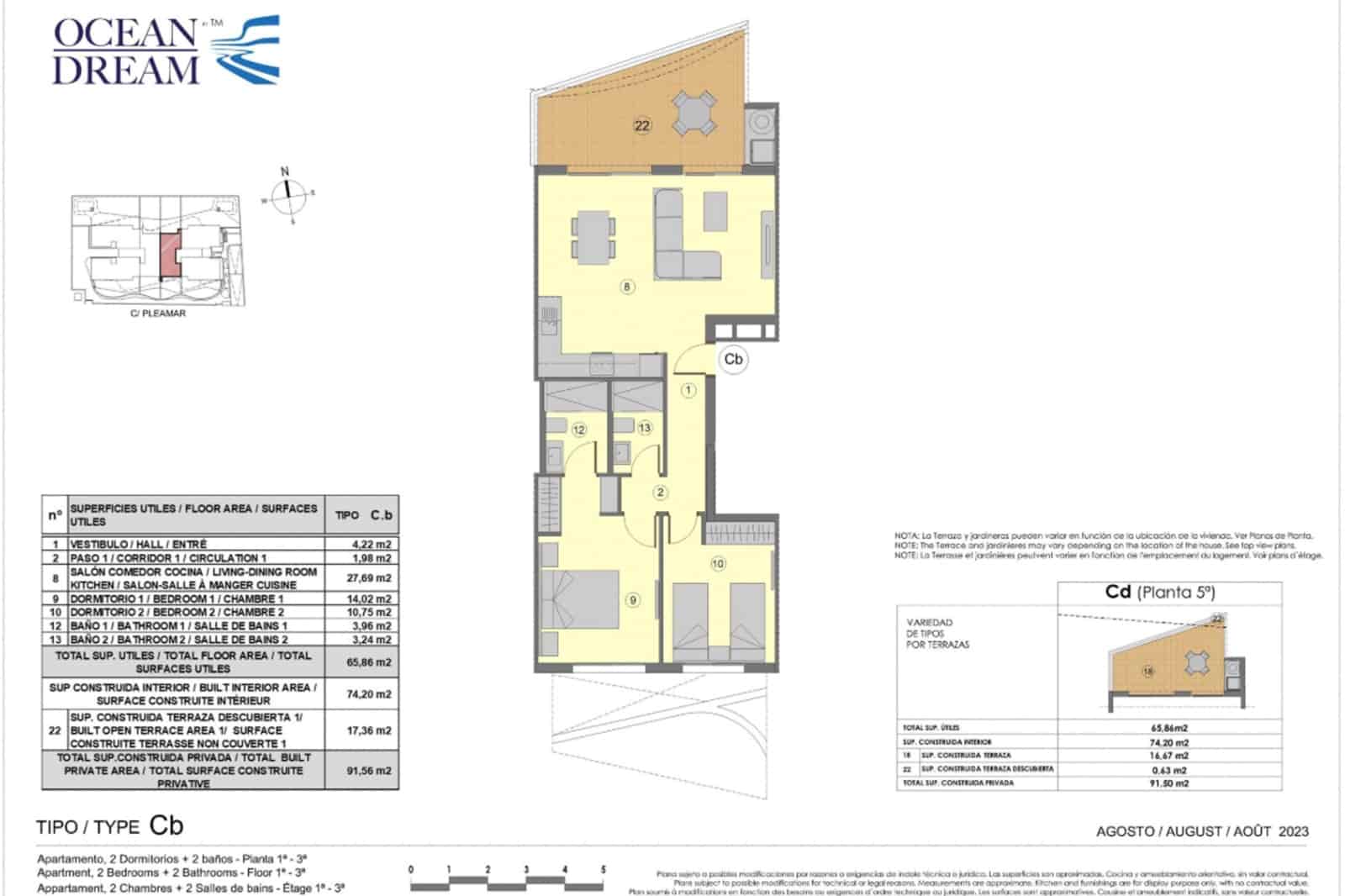 3 bedroom Apartment for sale in Punta Prima with pool - € 412,000 (Ref: 8405754)