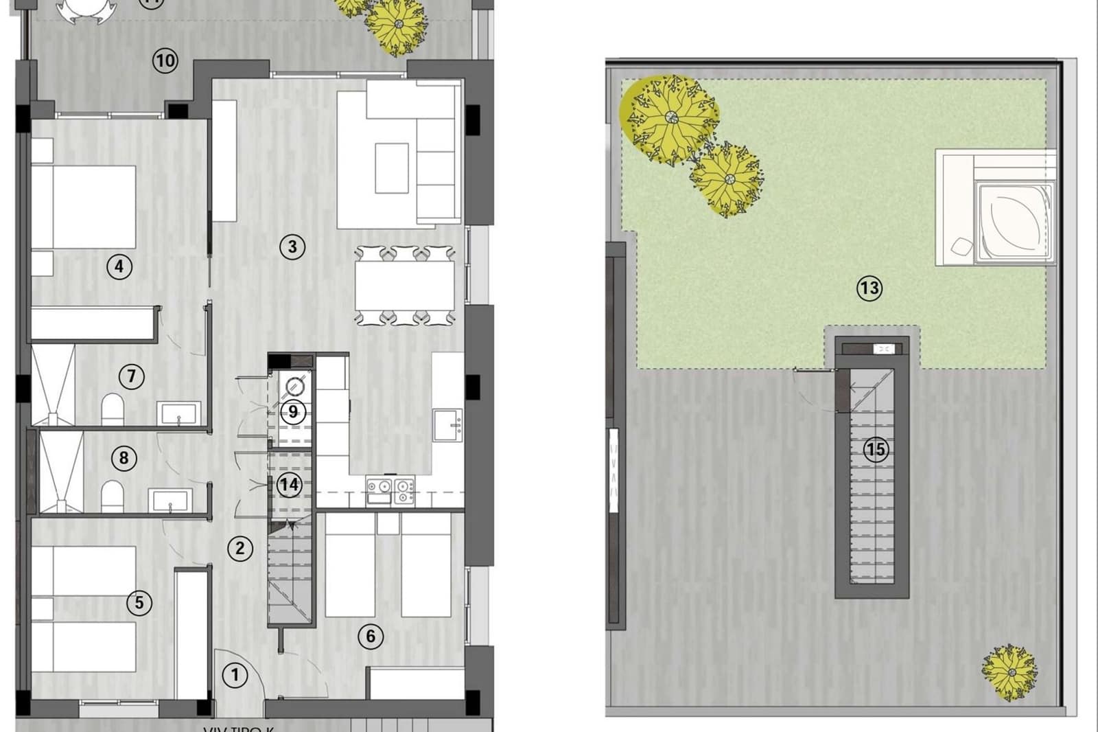 3 chambre Appartement à vendre à Gran Alacant avec piscine - 405 000 € (Ref: 8425111)