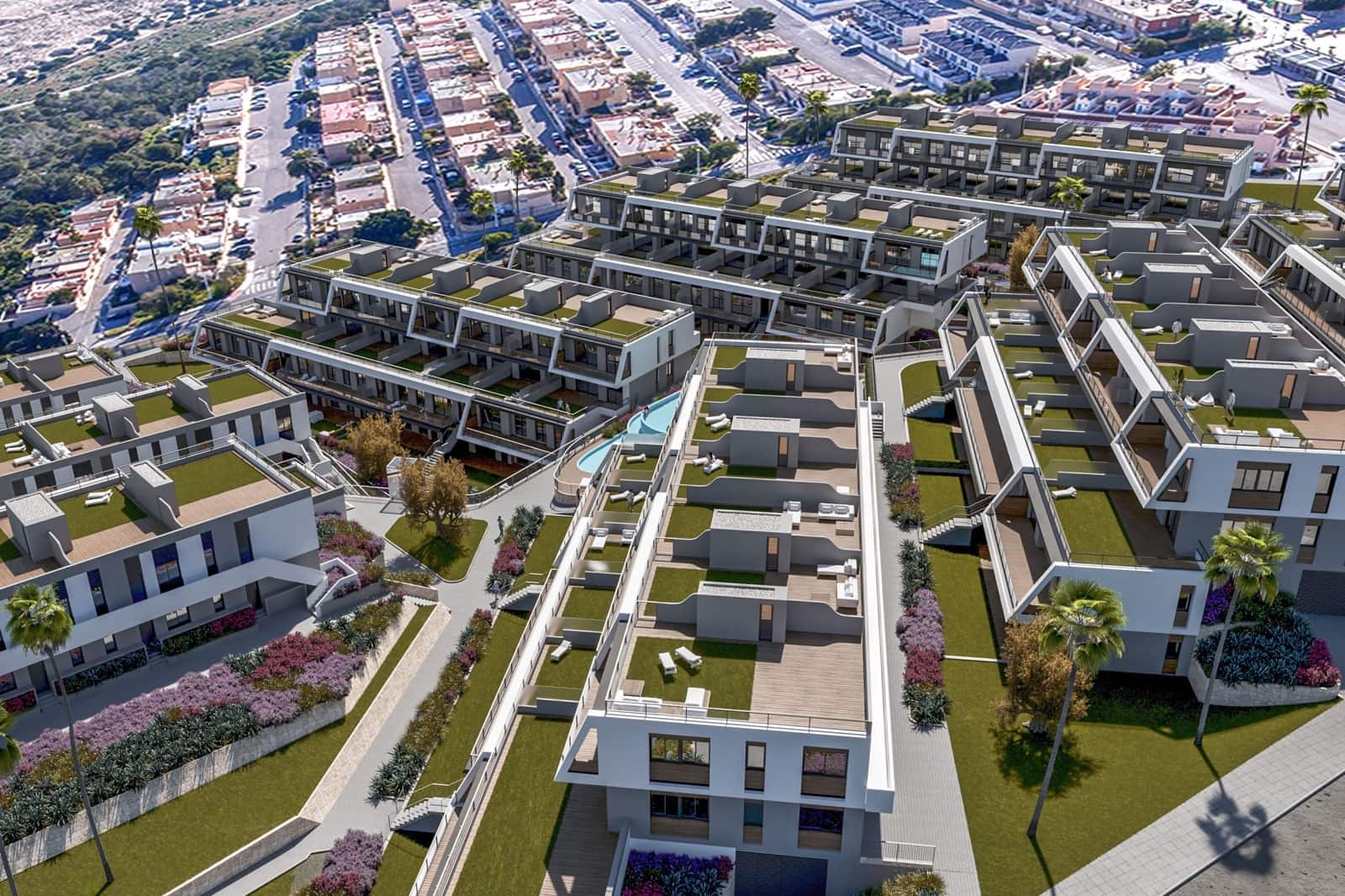 3 chambre Appartement à vendre à Gran Alacant avec piscine - 405 000 € (Ref: 8425111)