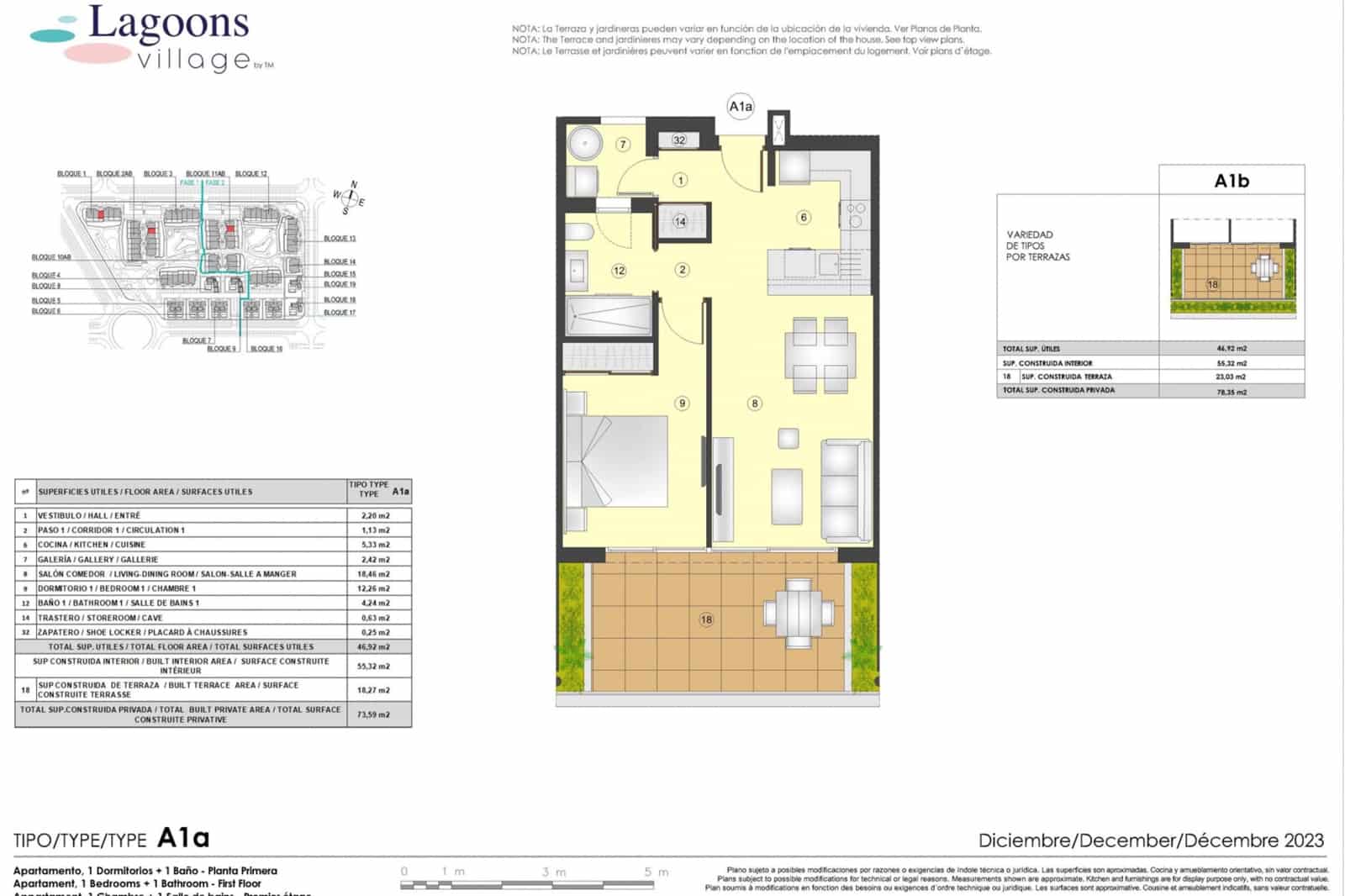 3 quarto Apartamento para venda em El Chaparral com piscina - 368 000 € (Ref: 8428149)