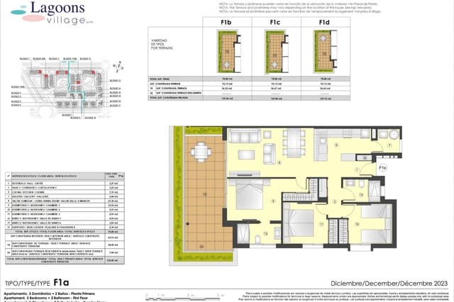 3 sypialnia Apartament na sprzedaż w El Chaparral - La Siesta - La Torreta, Torrevieja z basenem - 268 000 € (Ref: 8428151)