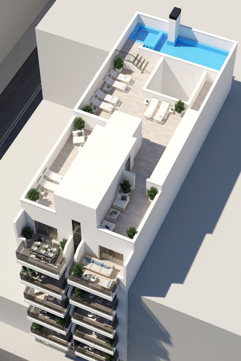 3 sovrum Lägenhet till salu i Torrevieja med pool - 279 000 € (Ref: 8531006)