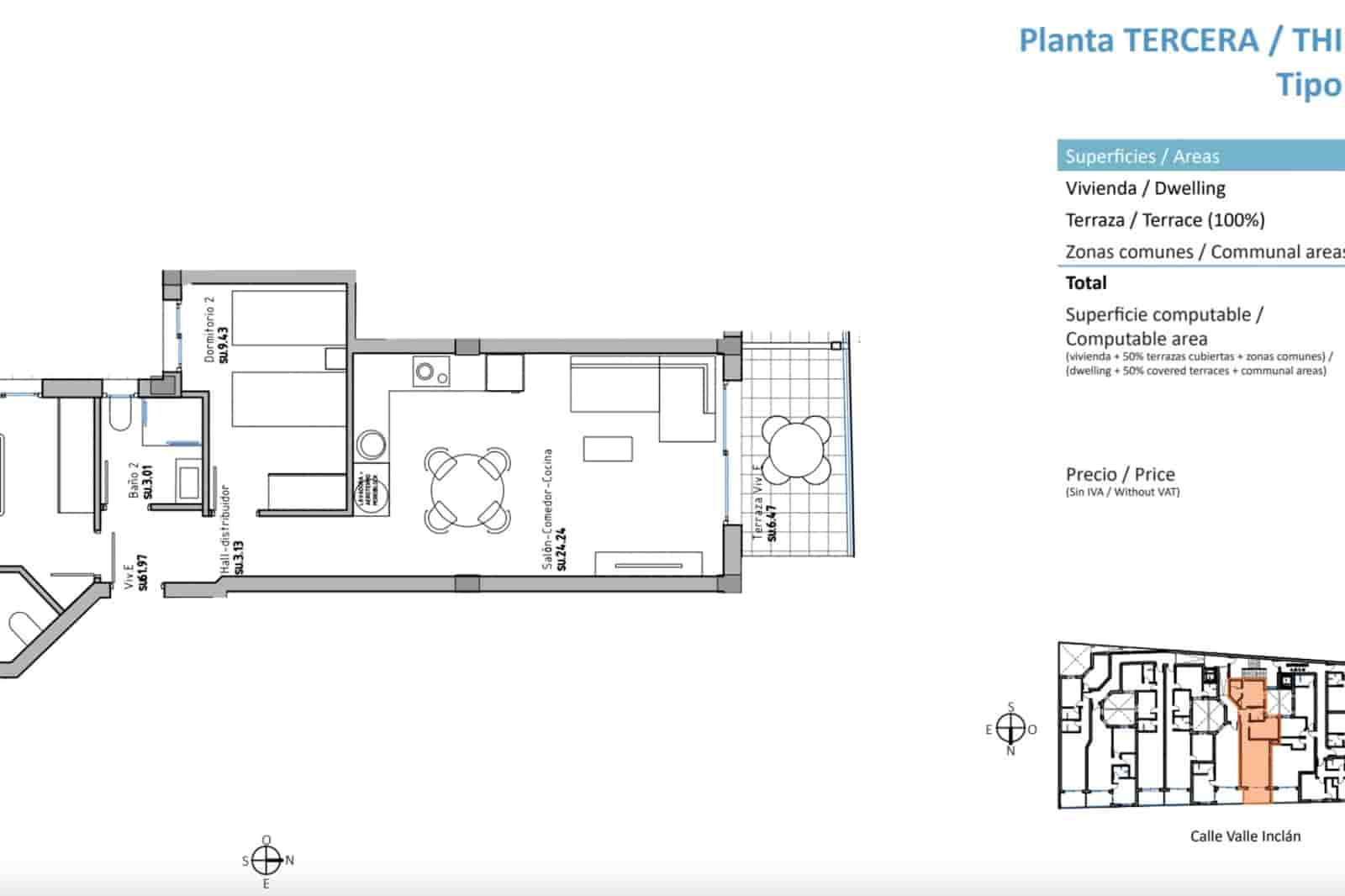Apartamento de 2 habitaciones en Guardamar del Segura en venta con piscina - 297.000 € (Ref: 8623653)