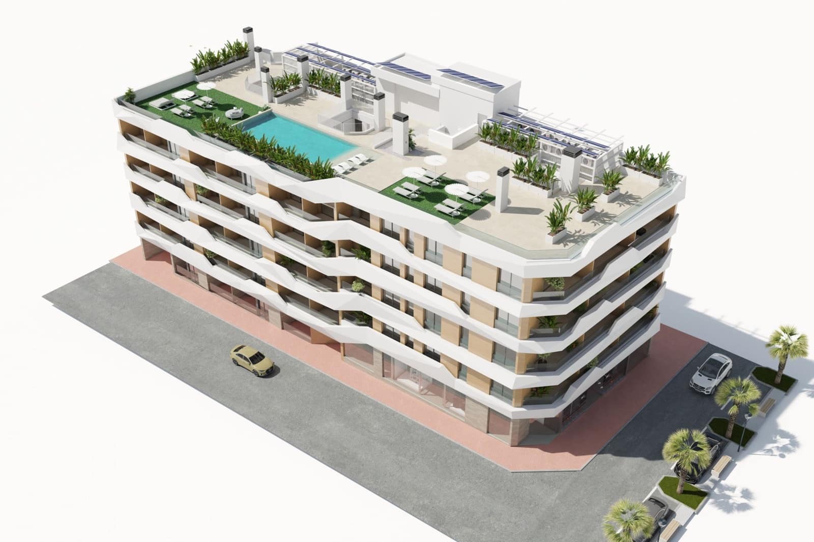 Apartamento de 2 habitaciones en Guardamar del Segura en venta con piscina - 297.000 € (Ref: 8623653)