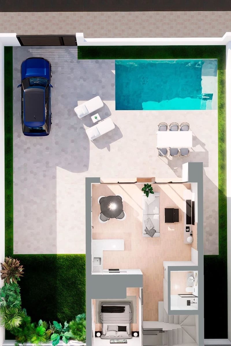 3 quarto Moradia para venda em La Zenia com piscina - 495 000 € (Ref: 8742278)