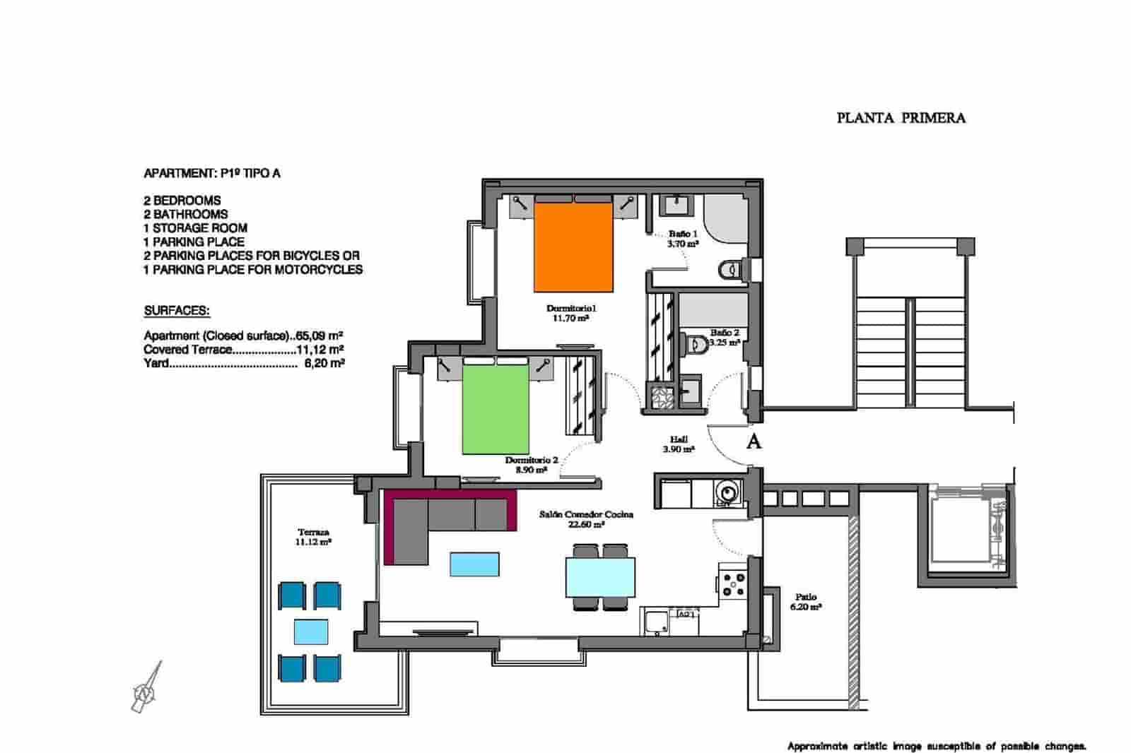 2 chambre Appartement à vendre à Villamartin avec piscine - 255 000 € (Ref: 8779049)