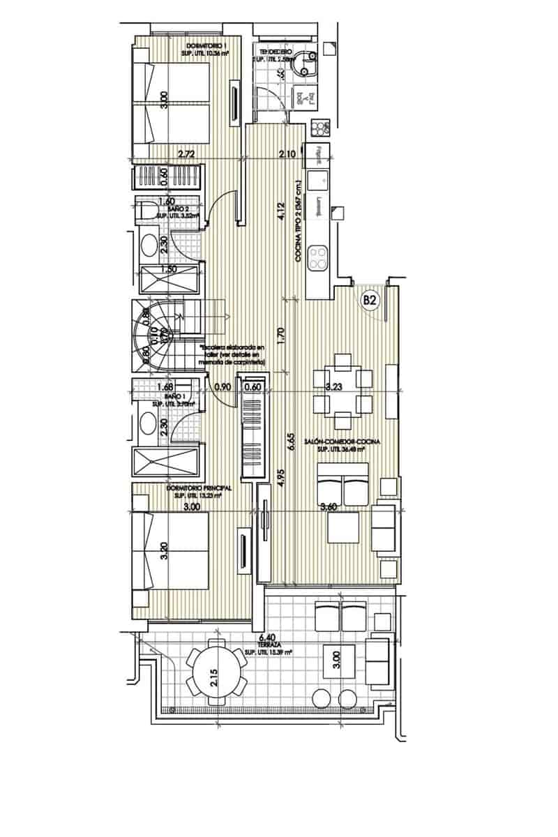 2 quarto Apartamento para venda em Los Dolses com piscina - 425 000 € (Ref: 8781083)
