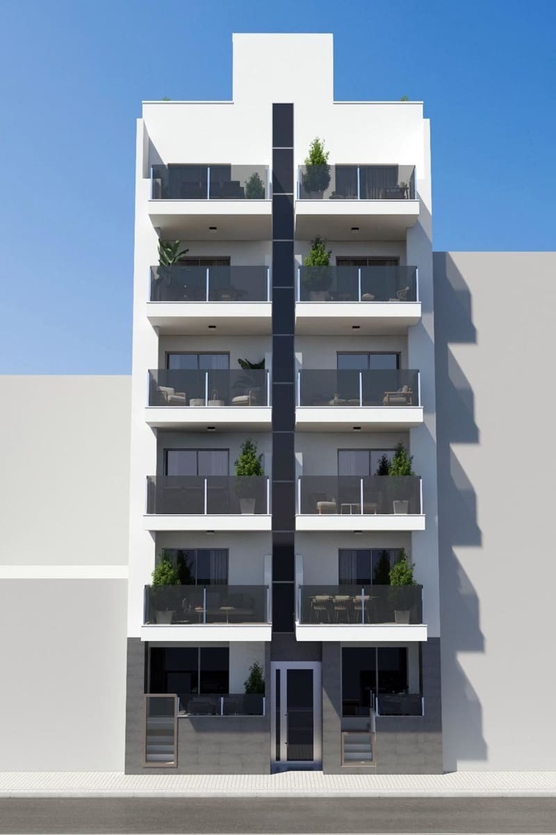 2 Zimmer Apartment zu verkaufen in Torrevieja mit Pool - 309.000 € (Ref: 8793031)