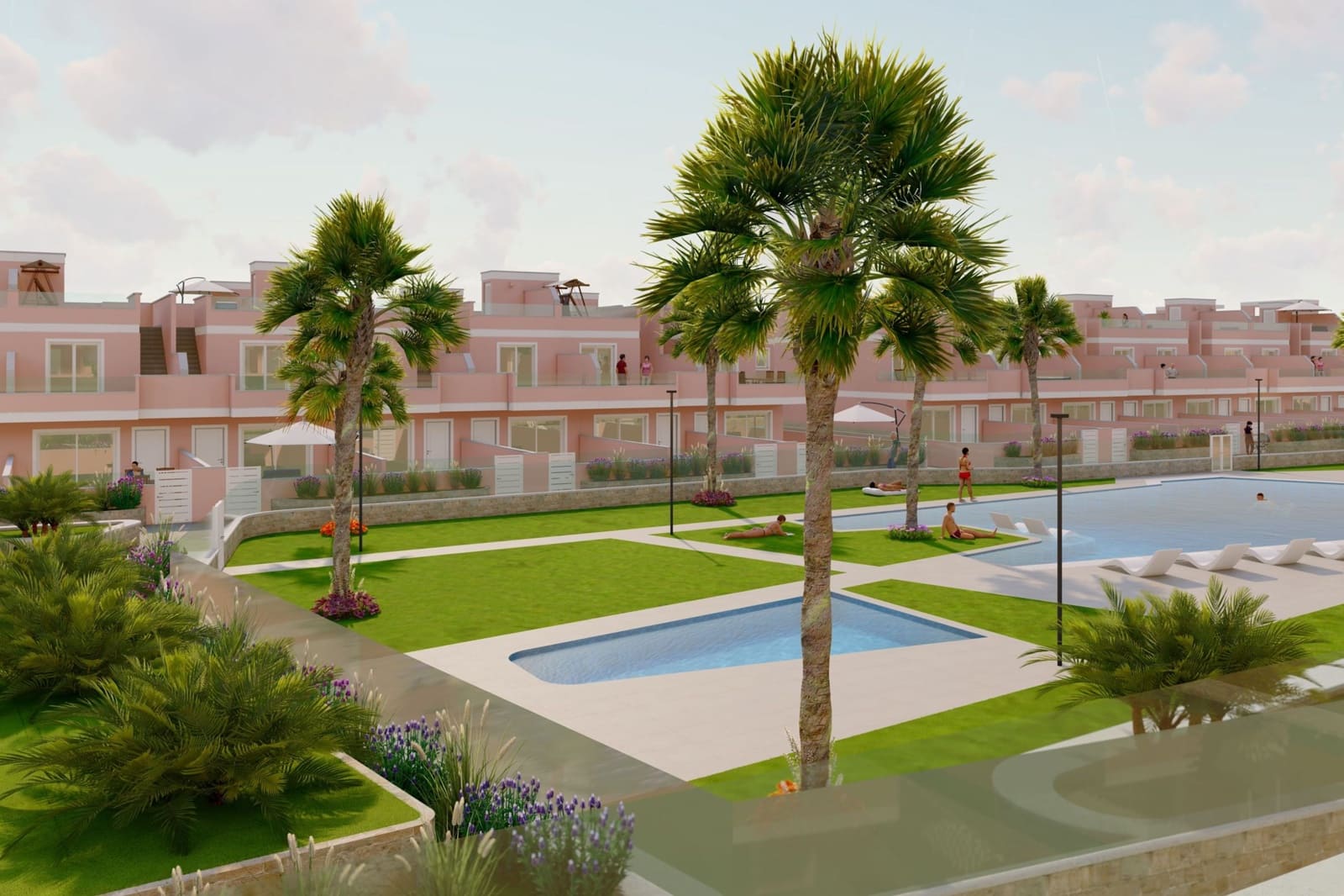 Apartamento de 3 habitaciones en Pilar de la Horadada en venta con piscina - 289.900 € (Ref: 8852164)
