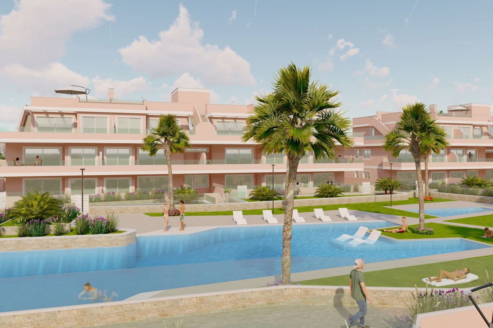 Apartamento de 3 habitaciones en Pilar de la Horadada en venta con piscina - 289.900 € (Ref: 8852164)
