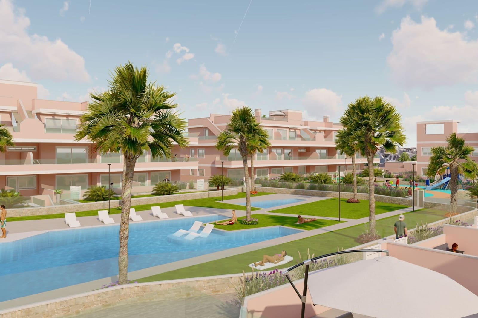 Apartamento de 3 habitaciones en Pilar de la Horadada en venta con piscina - 289.900 € (Ref: 8852164)