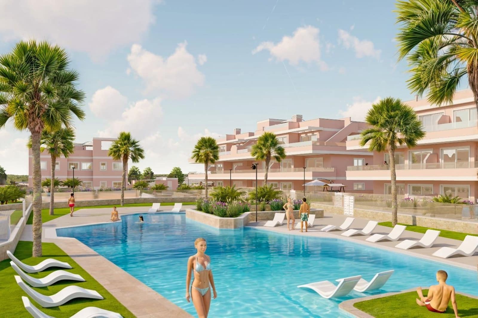 Apartamento de 3 habitaciones en Pilar de la Horadada en venta con piscina - 289.900 € (Ref: 8852164)