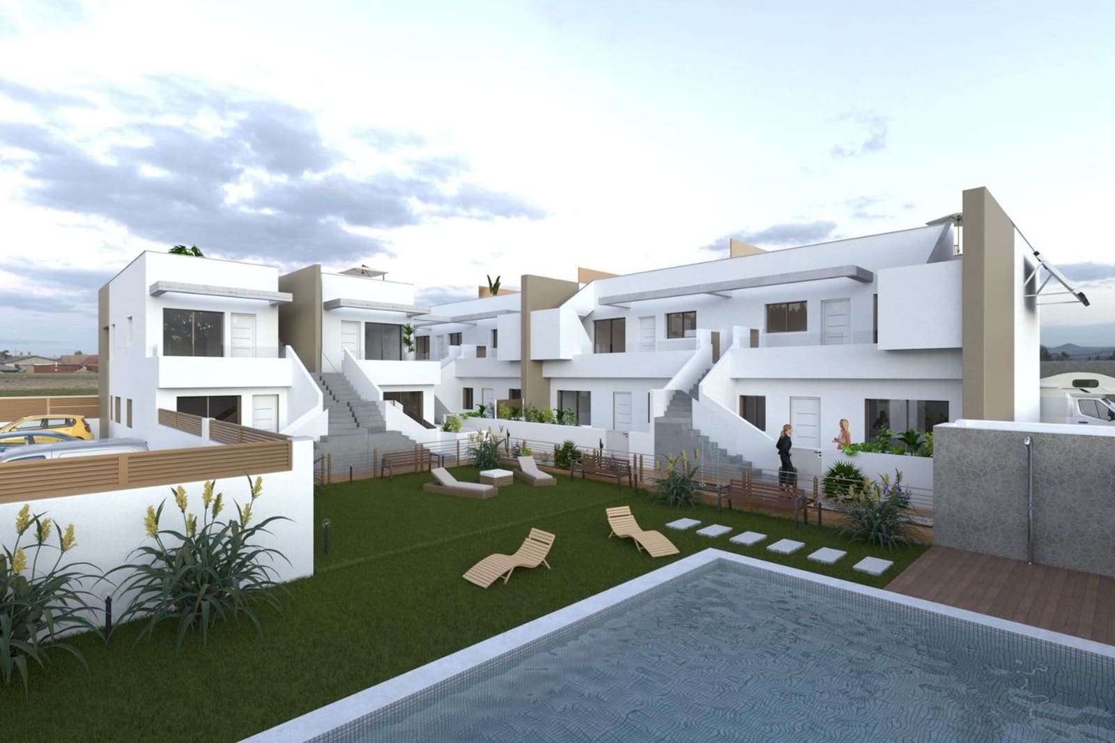 2 bedroom Townhouse for sale in Pilar de la Horadada with pool - € 269,900 (Ref: 8904728)