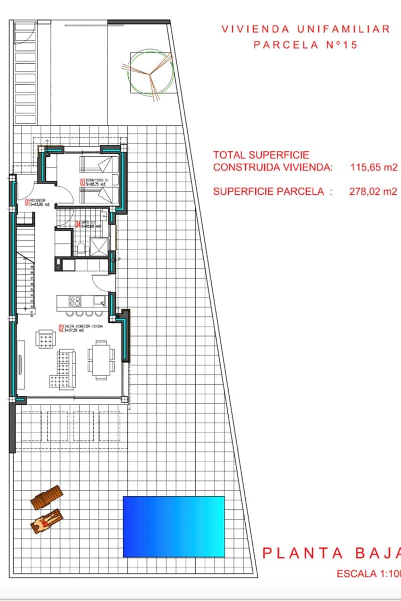 3 chambre Villa/Maison à vendre à Torrevieja avec piscine - 499 900 € (Ref: 8904902)