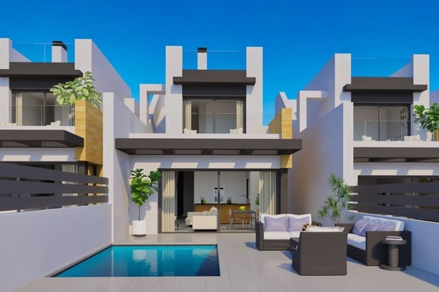 3 chambre Villa/Maison à vendre à Aguas Nuevas, Torrevieja avec piscine - 499 900 € (Ref: 8904902)