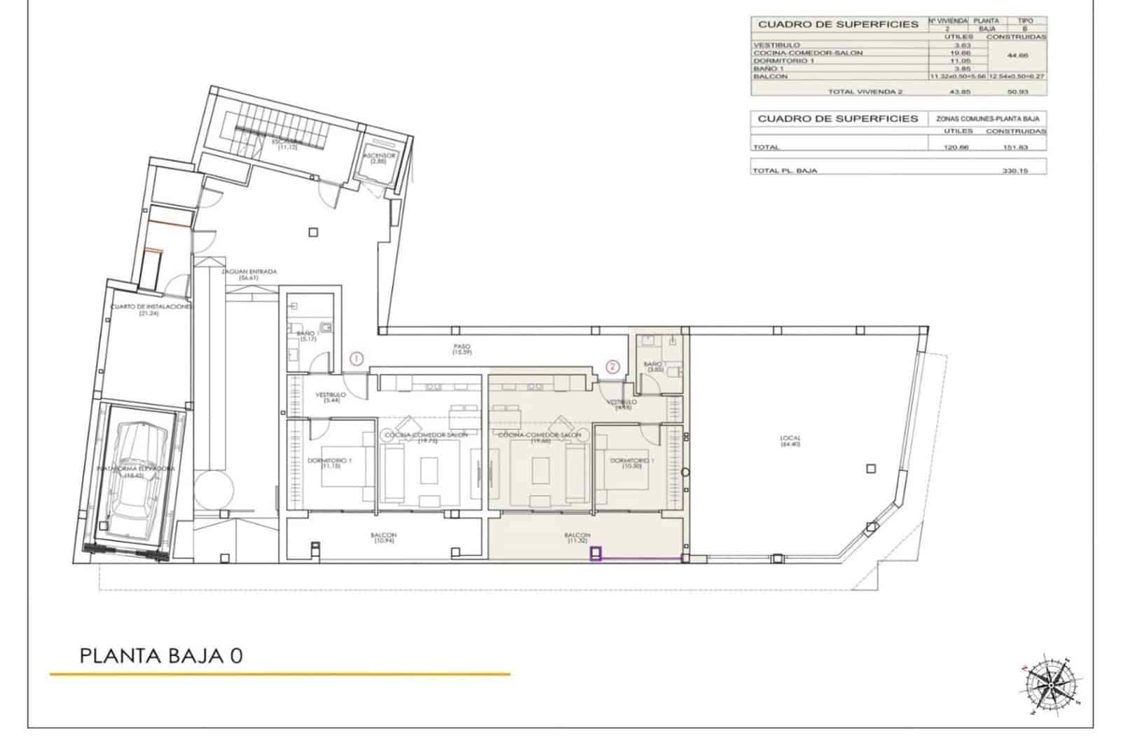 Apartamento de 1 habitación en Torrevieja en venta - 195.000 € (Ref: 8906215)