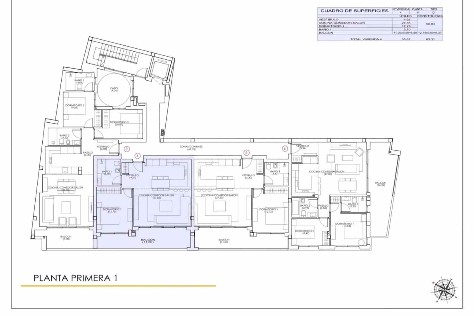 1 soveværelse Lejlighed til salg i Torrevieja - € 255.000 (Ref: 8906217)