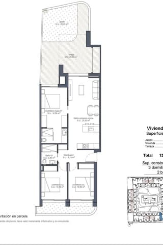 3 soveværelse Lejlighed til salg i Lo Pepin, Rojales med swimmingpool - € 334.000 (Ref: 8911929)