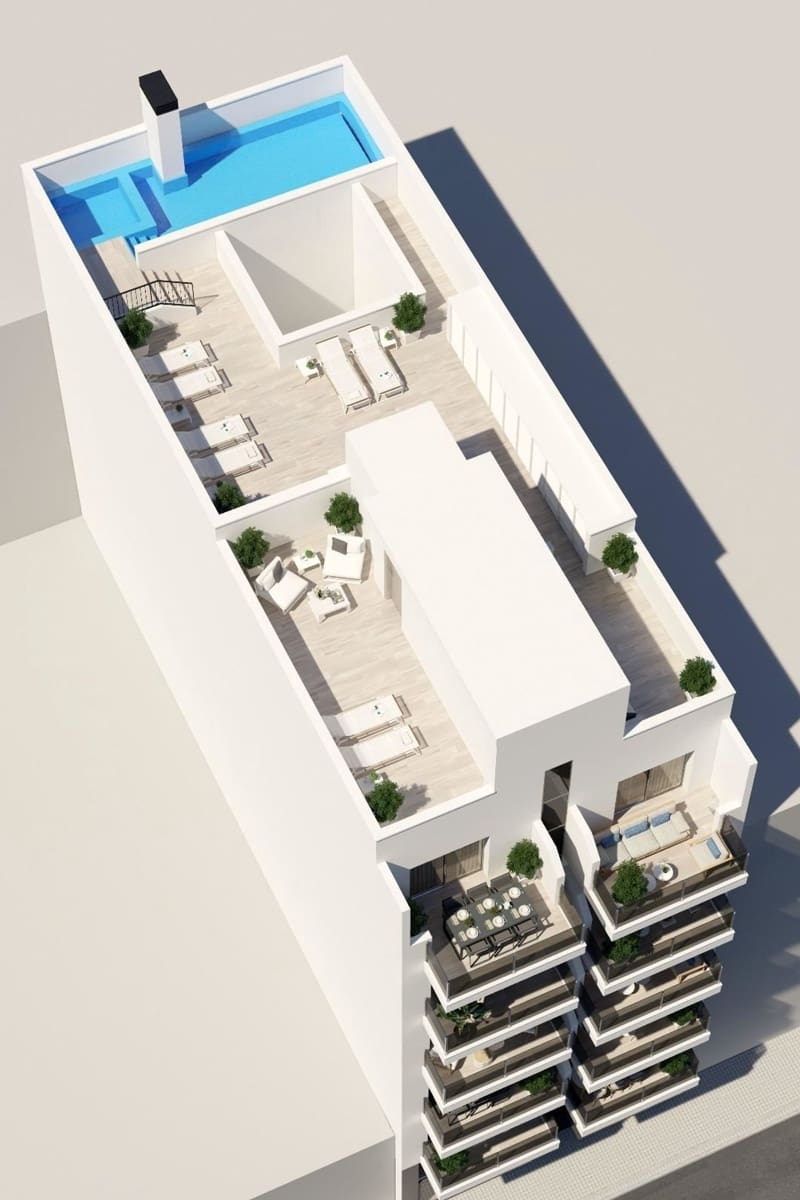 3 soverom Leilighet til salgs i Torrevieja med svømmebasseng - € 279 000 (Ref: 8912223)
