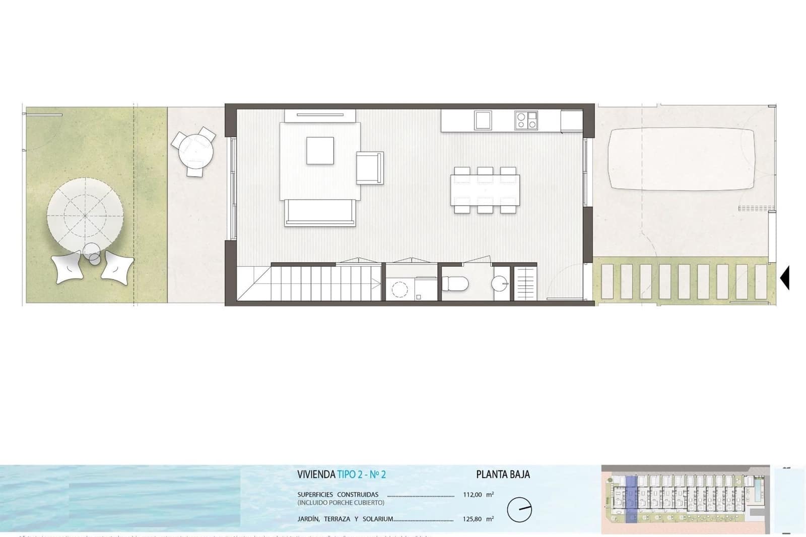 3 sovrum Hus till salu i Pilar de la Horadada med pool - 339 900 € (Ref: 8940941)