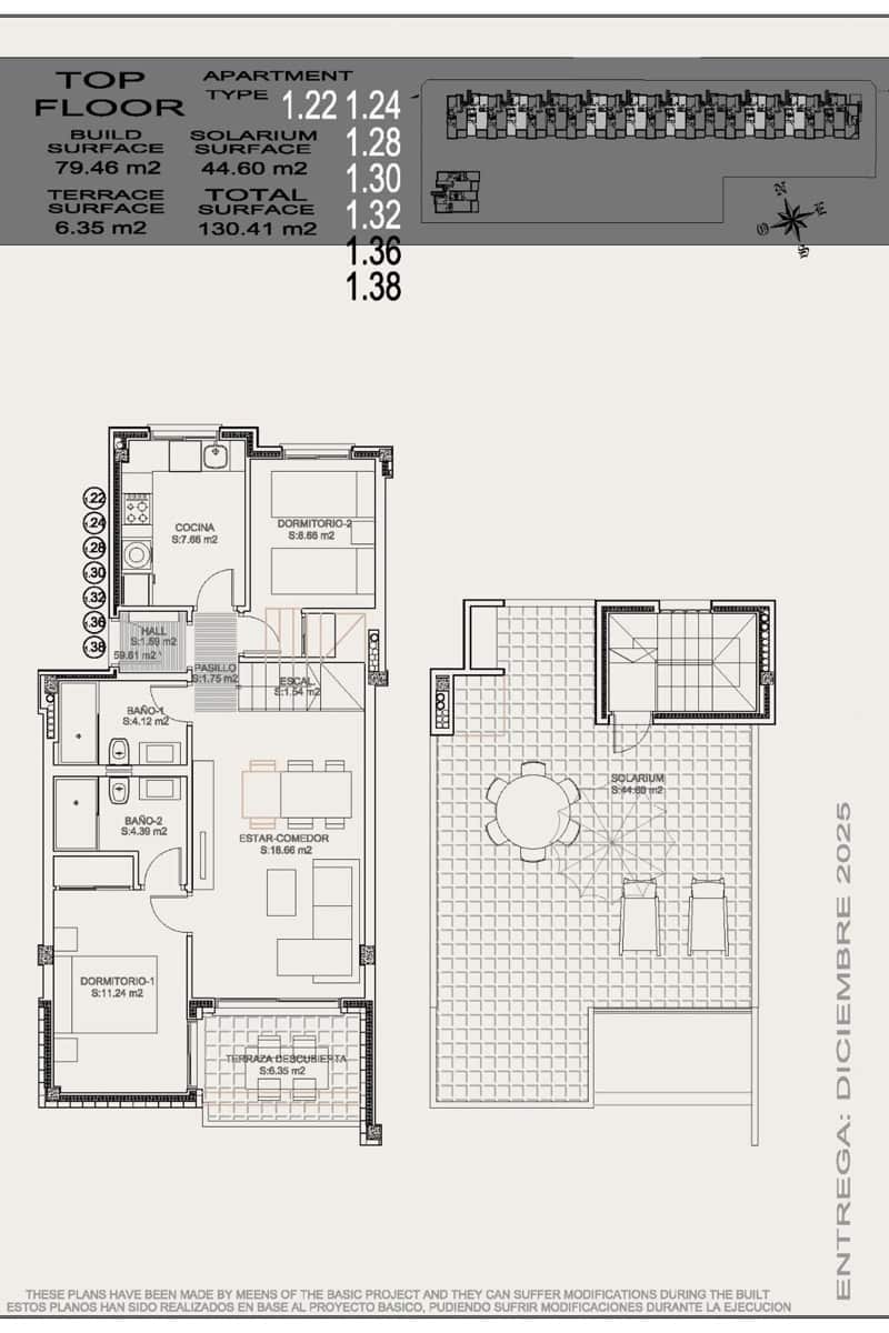 2 soveværelse Lejlighed til salg i Torrevieja med swimmingpool - € 274.900 (Ref: 8951014)