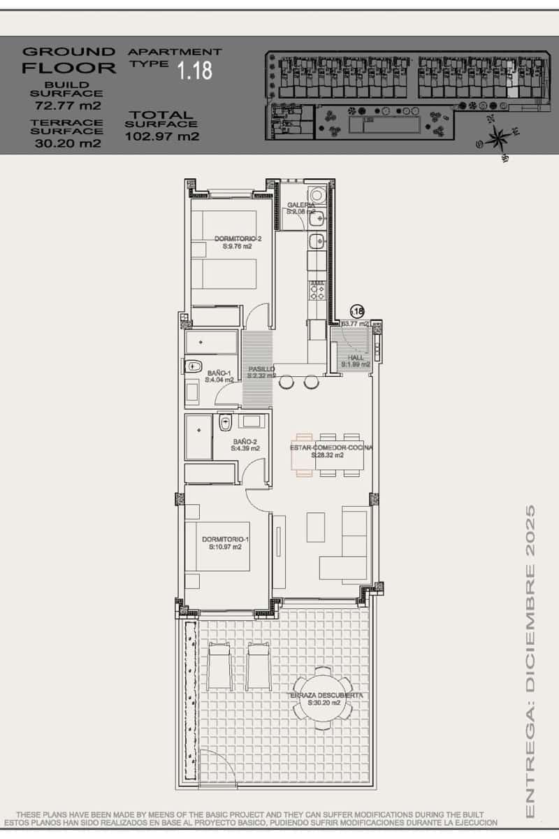2 bedroom Apartment for sale in Torrevieja with pool - € 263,900 (Ref: 8951016)