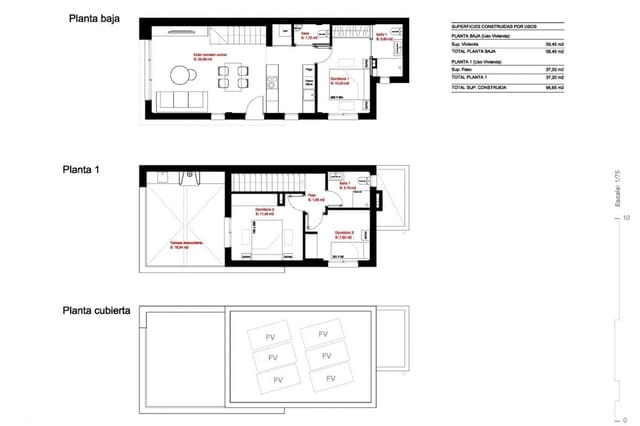 3 bedroom Villa for sale in Daya Nueva with pool - € 311,000 (Ref: 8967088)