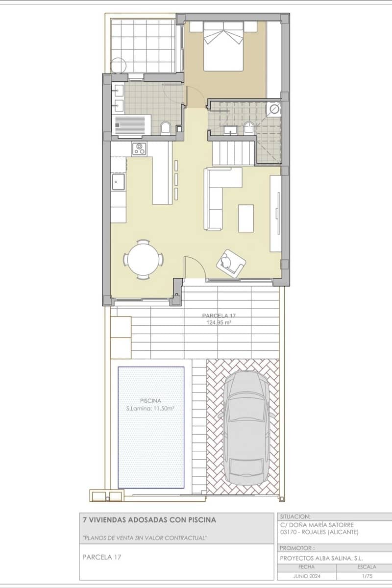 3 sovrum Hus till salu i Rojales med pool - 365 900 € (Ref: 8990086)