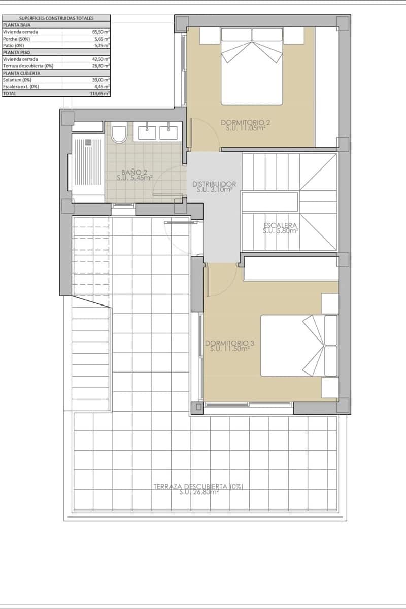 3 sovrum Hus till salu i Rojales med pool - 365 900 € (Ref: 8990086)