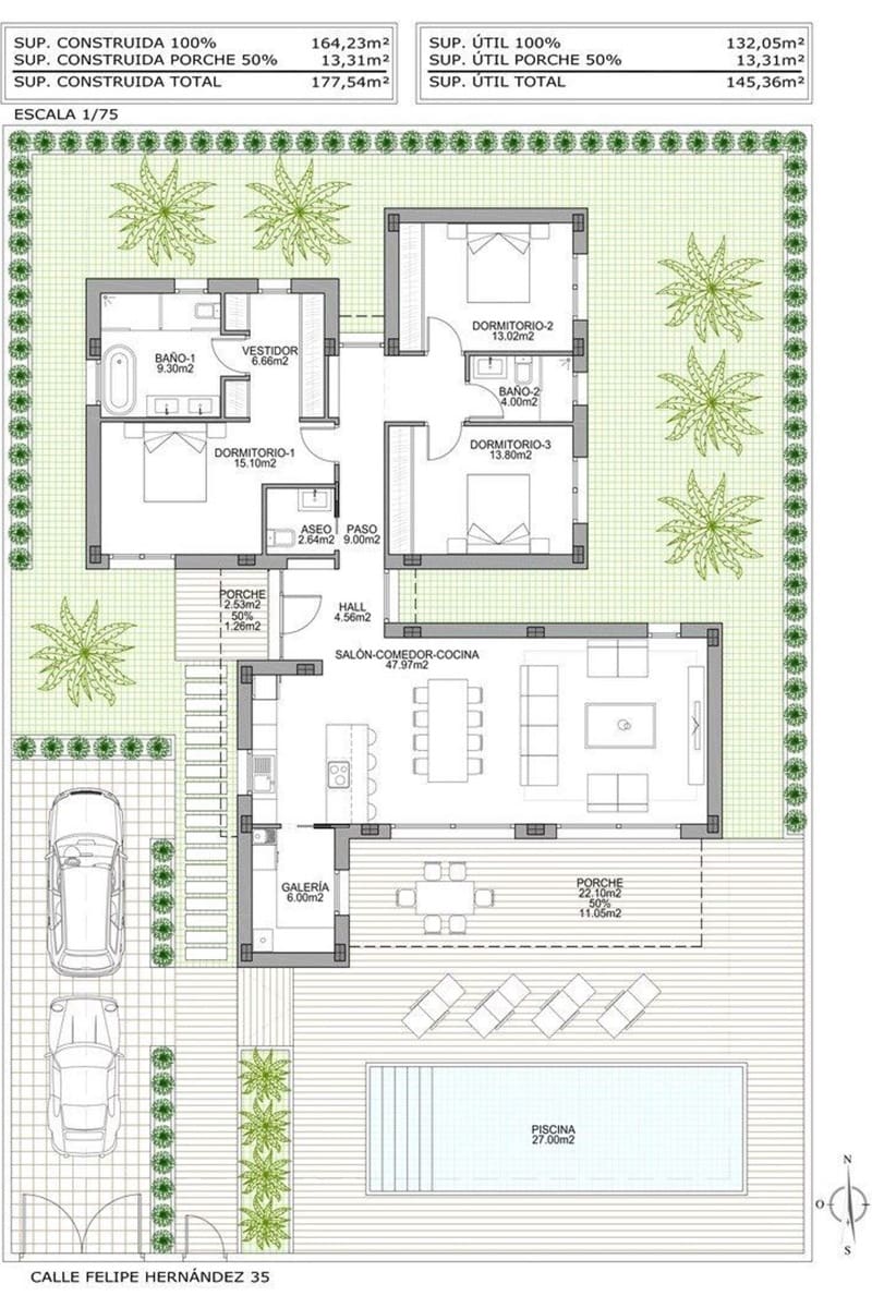 3 camera da letto Villa in vendita in Benijofar con piscina - 622.000 € (Rif: 8997378)