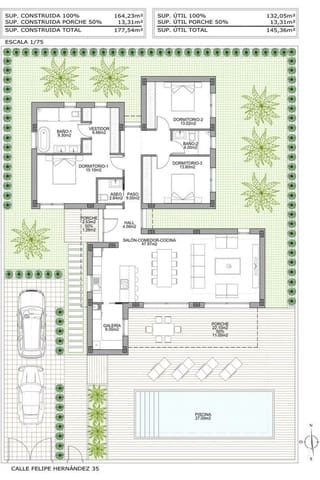 3 camera da letto Villa in vendita in Benijófar con piscina - 622.000 € (Rif: 8997378)