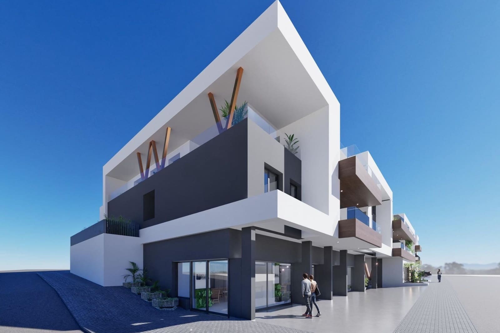 2 Zimmer Apartment zu verkaufen in Benijofar mit Pool - 441.000 € (Ref: 9000695)