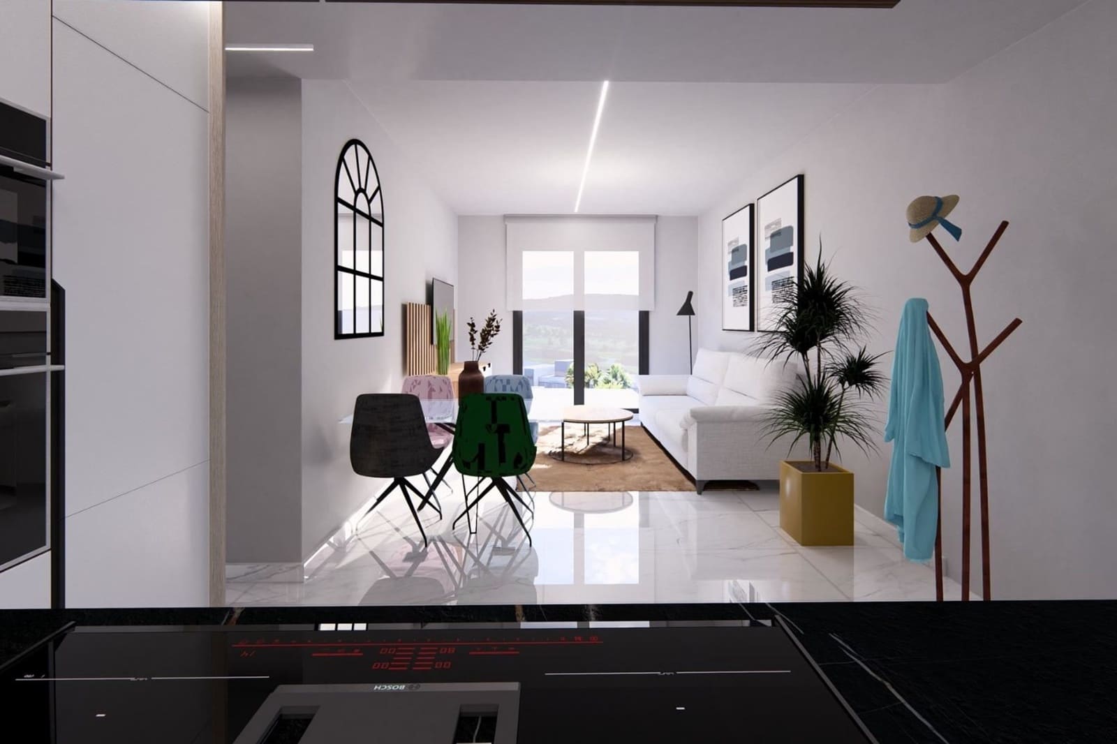 2 soveværelse Lejlighed til salg i Algorfa med swimmingpool - € 300.000 (Ref: 9005966)