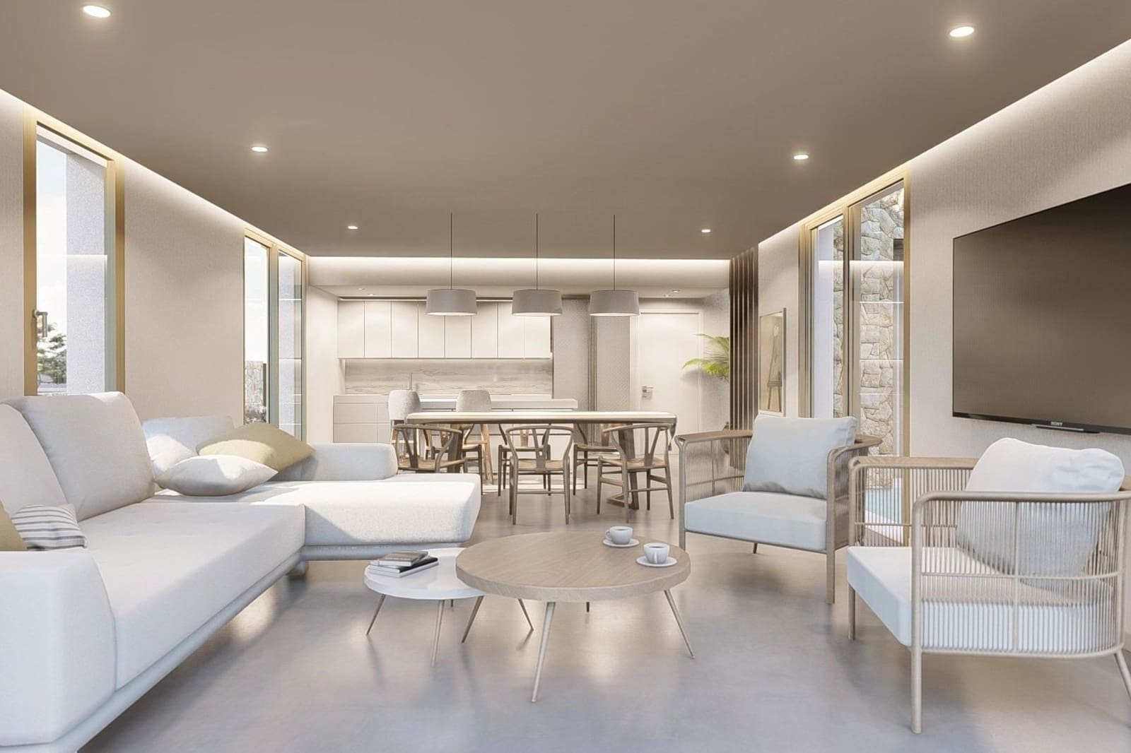 4 makuuhuone Huvila myytävänä paikassa Algorfa mukana uima-altaan - 995 000 € (Ref: 9009351)