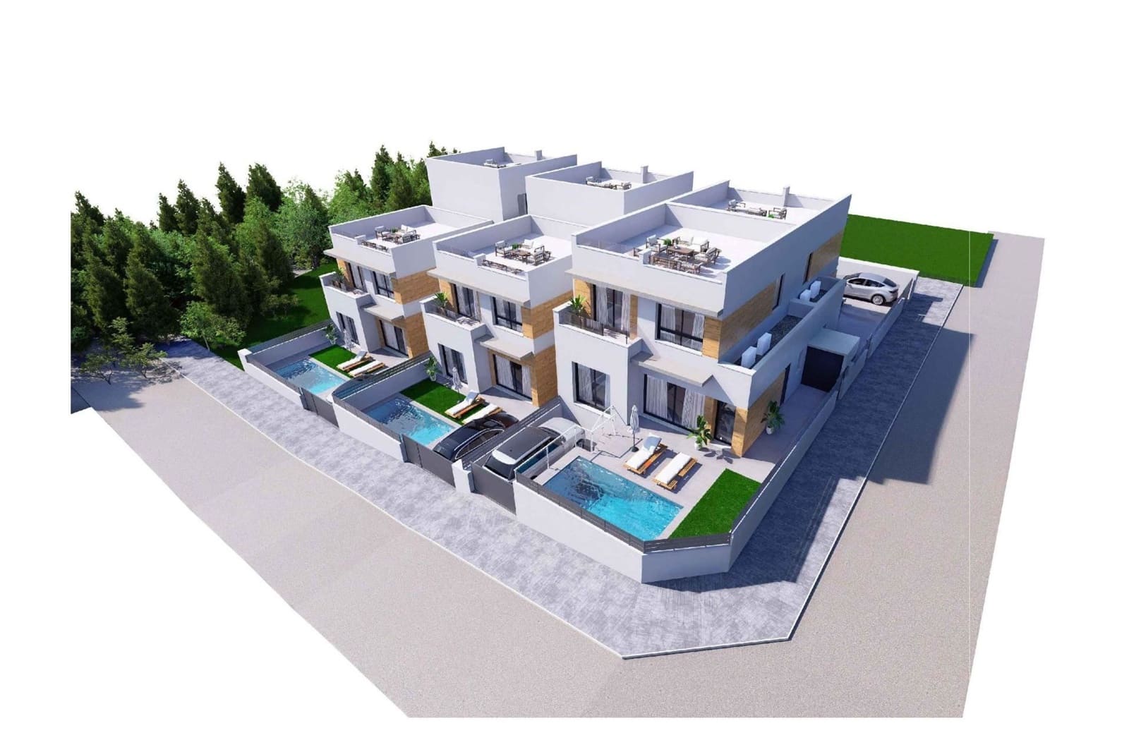 3 bedroom Villa for sale in Benijofar with pool - € 465,000 (Ref: 9022187)
